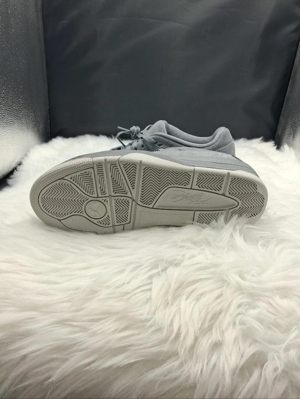 Jordan Flight Court Grey Suede Sneakers